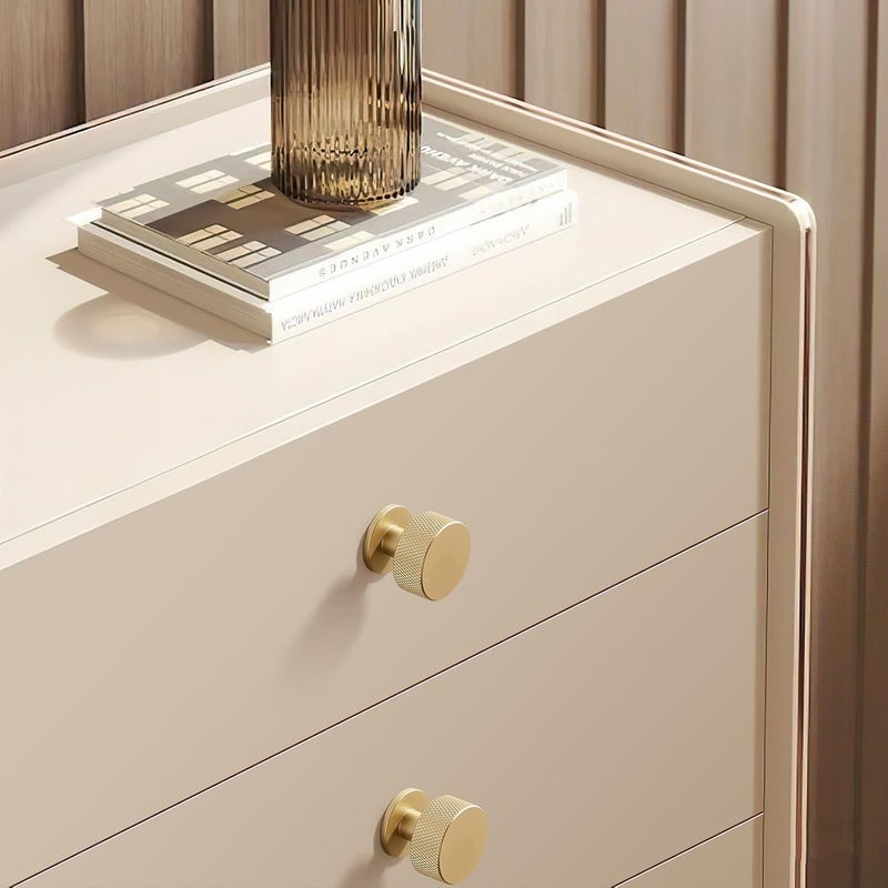FAPUAL 20 Pack Gold Cabinet Knobs for Kitchen Cabinets & Dresser Drawers, Round Single Hole Hardware Handles Pulls, Cupboard Drawer Knob - Image 4